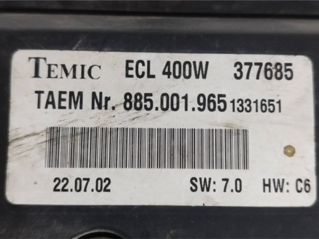 Вентилятор радиатора     A2035000193, G128Y20    Mercedes-Benz C W203 2.2