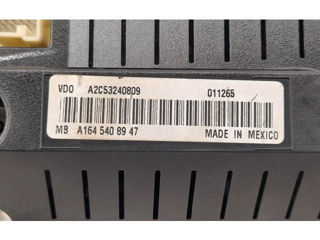 Панель приборов 1645408947, 2519006000   Mercedes-Benz GL X164       