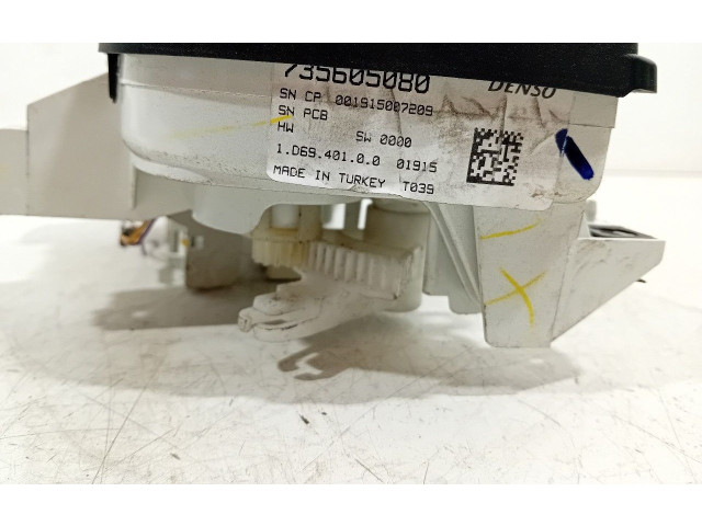 Блок управления климат-контролем 735605080 Fiat Doblo