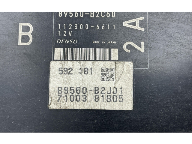 Блок управления двигателя 89560B2J01, 1KR   Daihatsu Cuore