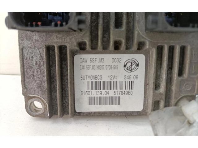 Блок управления двигателя 51819343   Fiat Idea