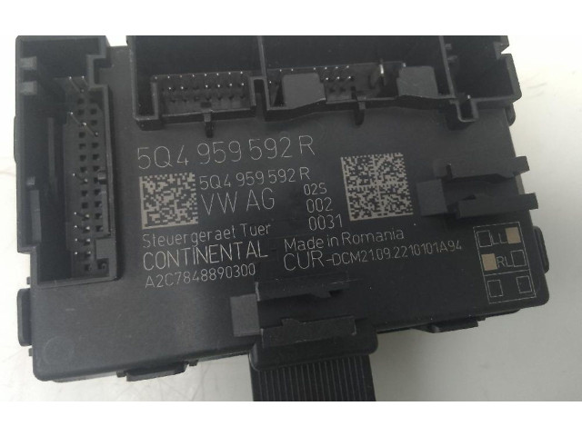 Блок управления 5Q49592R Skoda Karoq