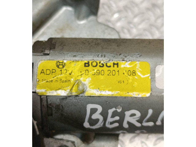 Моторчик заднего дворника 0390201408, 0390201008    Citroen Berlingo