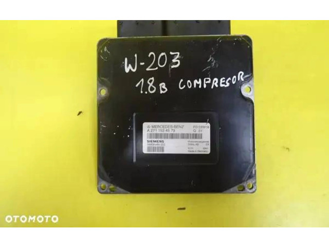 Řídící jednotka A2711534579, 5WK90484 Mercedes-Benz C W203 2001