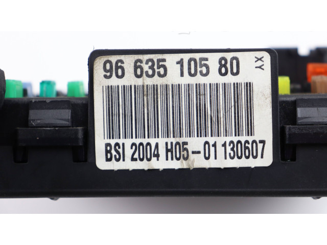 Pojistková skříňka 9663510580, 281197321A Citroen Berlingo 2008