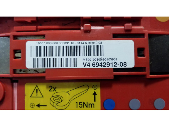 Pojistková skříňka 61146942912, 6942912 BMW X1 E84 2010