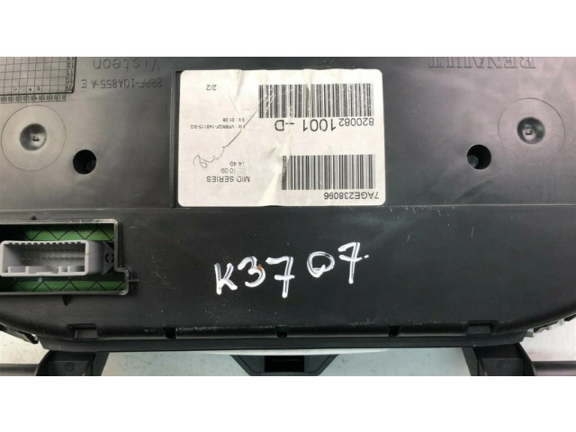 Панель приборов 8200821001D, K3707   Renault Clio III       