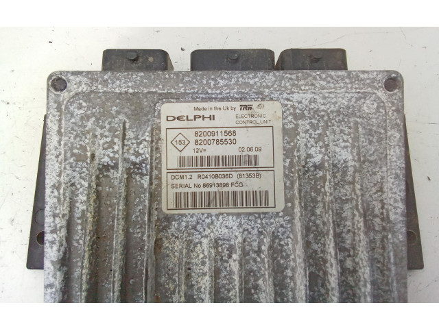 Комплект блоков управления 8200911568, 8200911568 Dacia Sandero