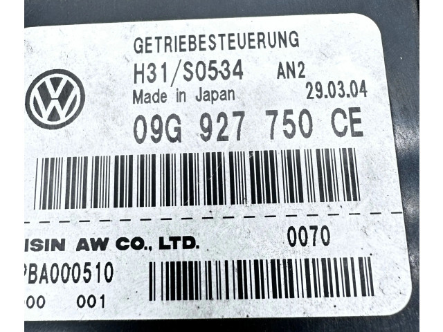 Блок управления коробкой передач 09G927750CE, H31S0534   Audi A3 S3 8P