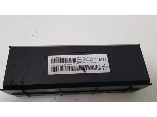 Блок управления климат-контролем 13586181   Opel Meriva B