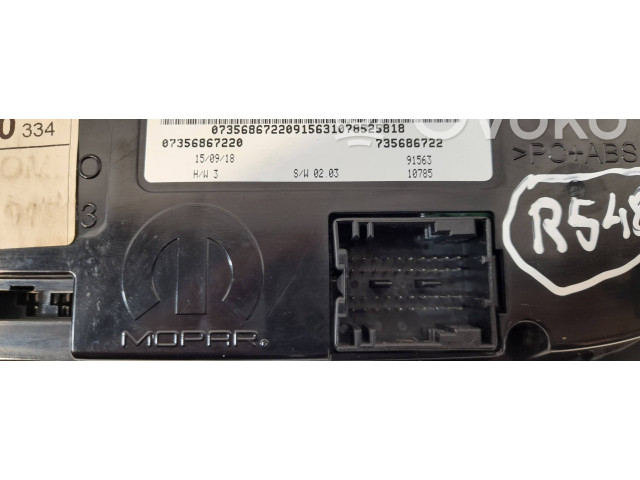 Блок управления климат-контролем 735579710   Fiat 500X