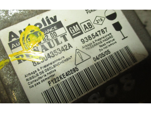 Блок подушек безопасности 93854787, 8200435342A Renault Trafic II (X83)