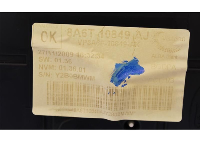 Přístrojová deska Ford Fiesta 2008 8A6T10849AJ