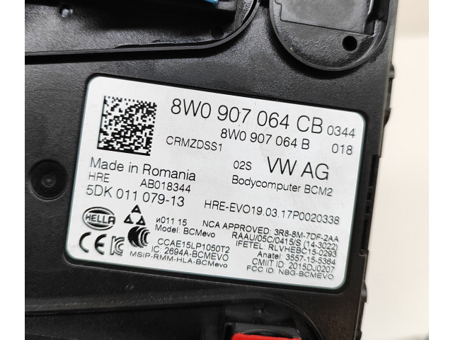 Блок комфорта 8W0907064CB, 8W0907064B Audi A4 Allroad B9