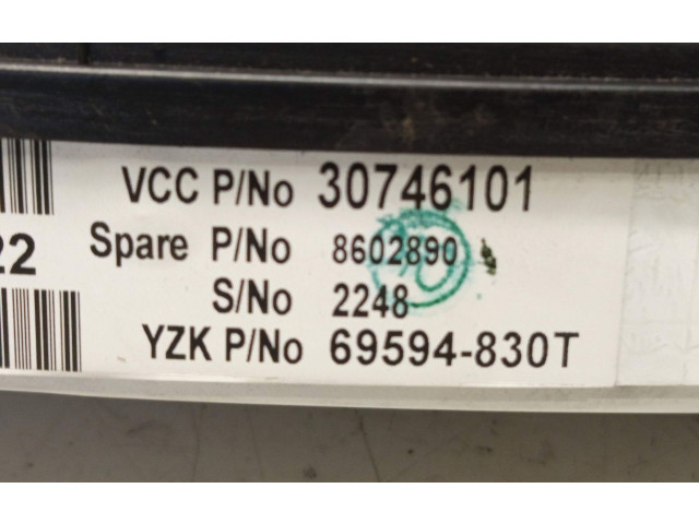 Панель приборов 30746101, 8602890 Volvo XC90