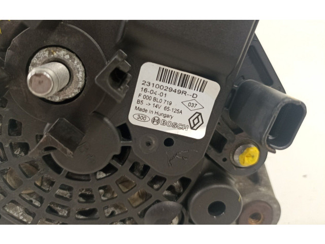 Генератор 231002949R Dacia Dokker 1.5