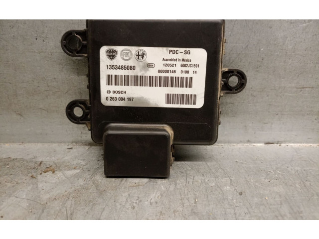 Блок управления двигателя 1353485080, 0263004197   Fiat Qubo