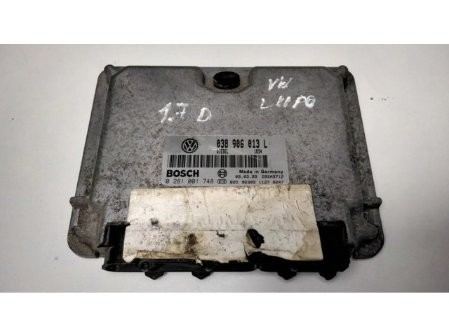 Řídící jednotka 038906013L, 0281001748 Volkswagen Lupo 1999