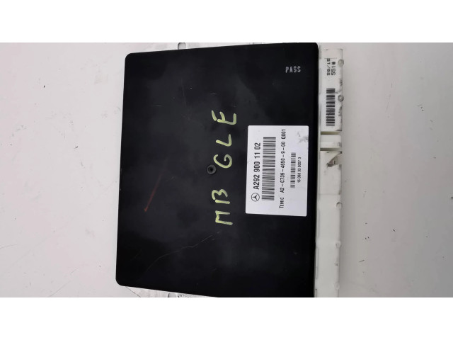 Блок управления A2929001102, 160683300573   Mercedes-Benz GLE (W166 - C292)