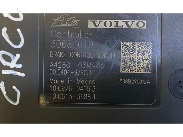 Блок АБС 30681619, 8G9N2C405AC   Volvo  V70  2008 - 2013 года