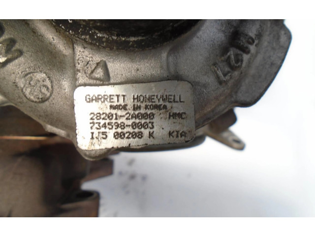 Turbodmychadlo Турбина 282012A000 KIA Picanto
