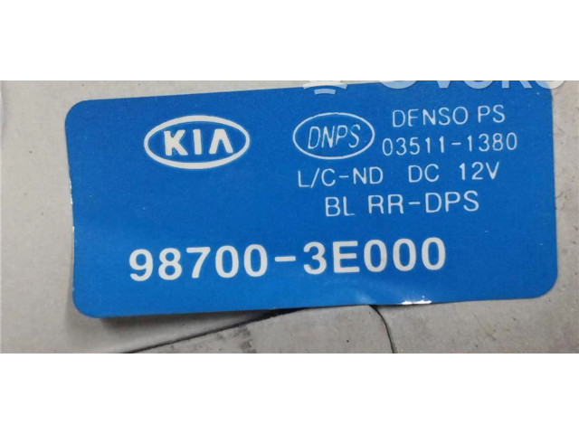 Моторчик заднего дворника 987003E000, 0090131 KIA Sorento