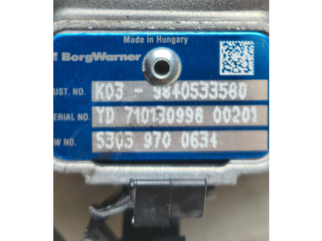  Турбина Peugeot 5008  53039700634, 710130996         