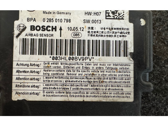 Блок подушек безопасности 7E0959655B, 0285010798   Volkswagen Caddy