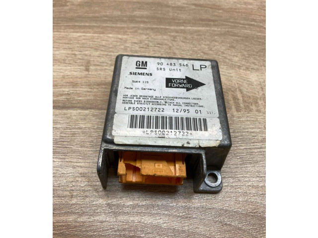 Блок подушек безопасности 90483546, 5WK4115   Opel Tigra A