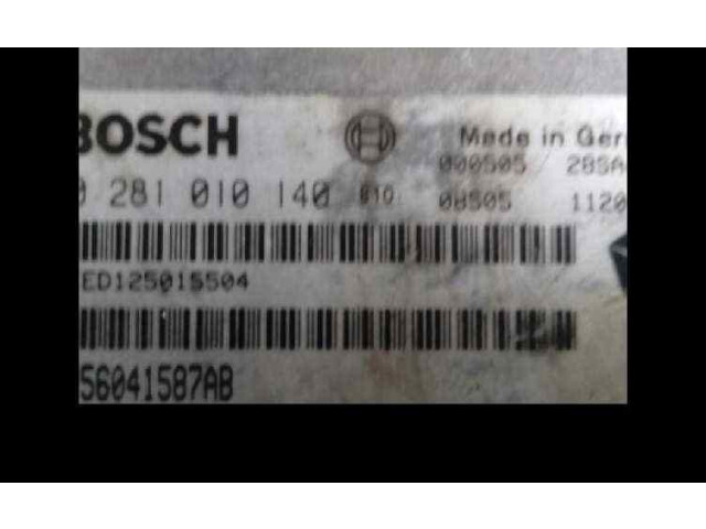 Блок управления двигателя 0281010140 Jeep Grand Cherokee (WJ)