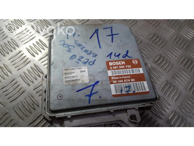 Блок управления двигателя 0261200732, 9614467480   Citroen ZX