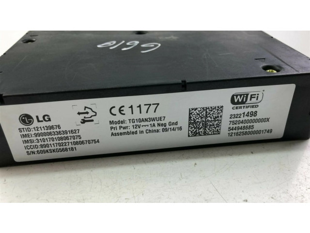 Блок управления 23221498, G610 Opel Zafira C