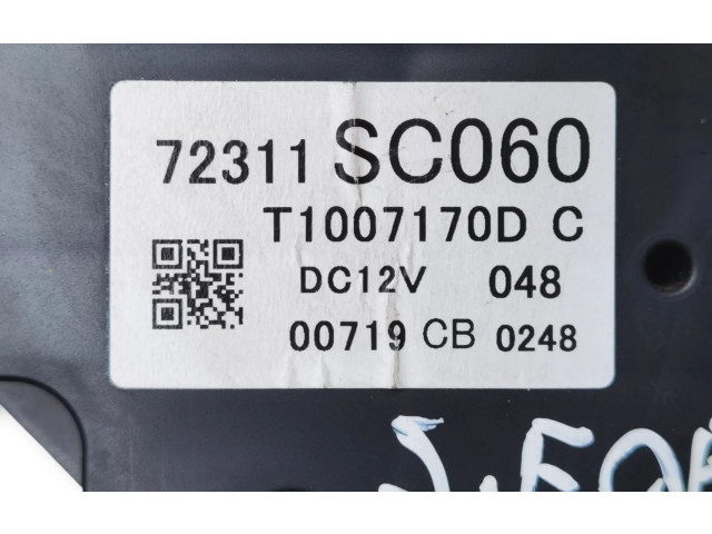 Блок управления климат-контролем 72311SC060   Subaru Forester SH