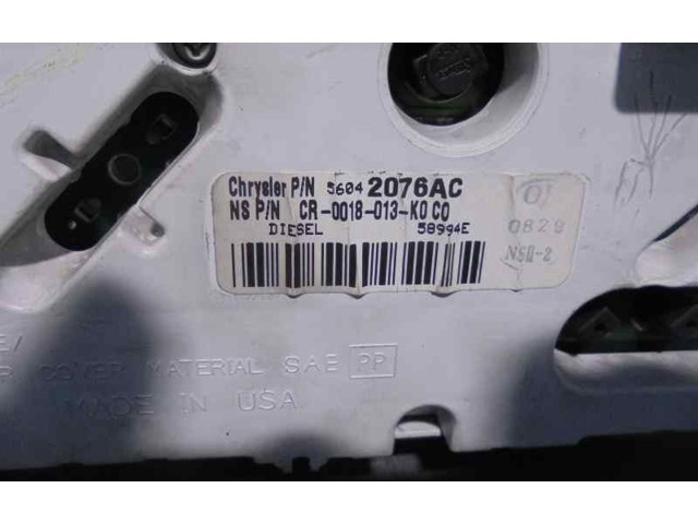 Панель приборов 56042076AC Jeep Grand Cherokee (WJ)