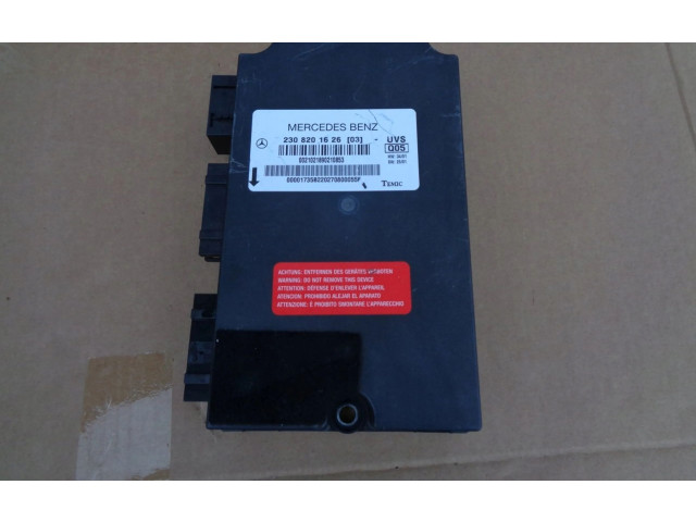 Блок управления A2308201626 Mercedes-Benz SL R230