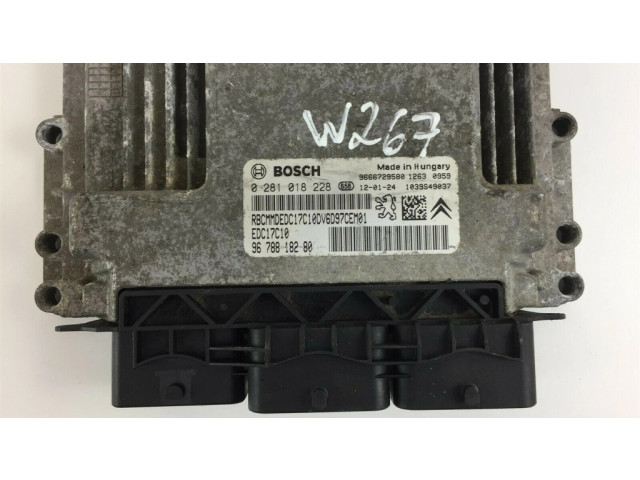 Блок управления 9678818280, W267   Citroen Berlingo