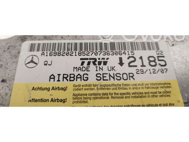 Блок подушек безопасности A169820218527   Mercedes-Benz A W169