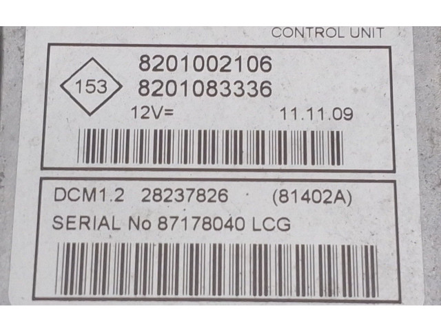 Блок управления двигателя 8201002106, 28237826   Dacia Logan Pick-Up