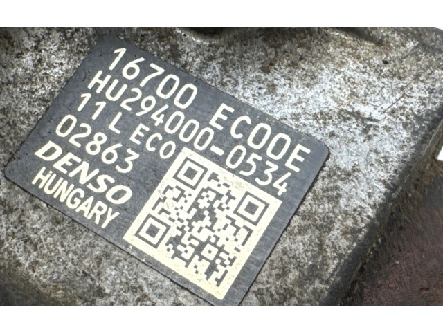 Vstřikovací čerpadlo HU2940000534, 16700EC00E Nissan Navara D40