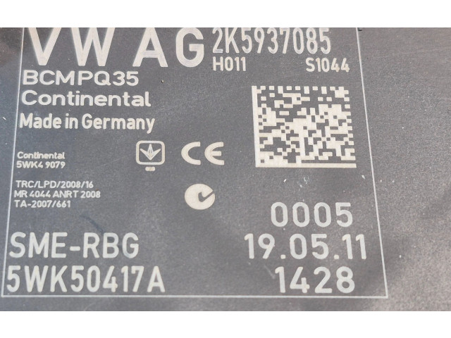 Блок комфорта 2K5937085, 5WK50417A Volkswagen Caddy