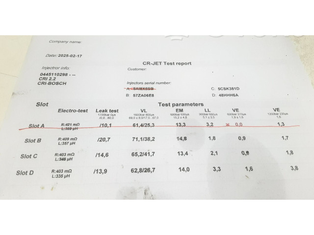 Форсунка 0445110298, 30777526    Volvo V70   