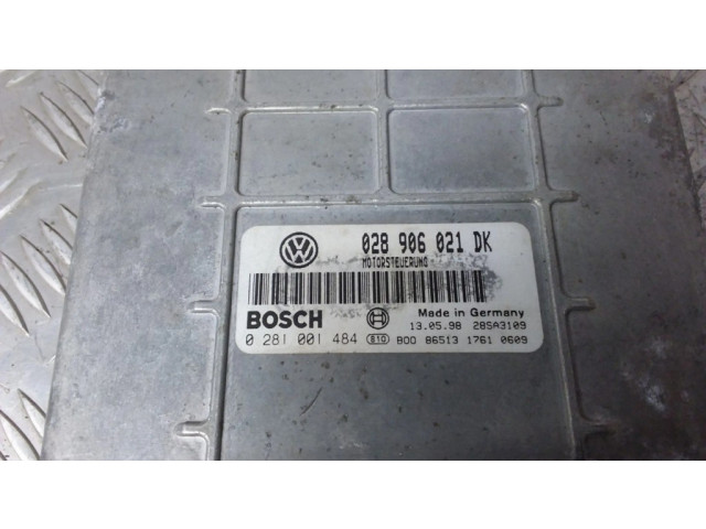 Řídící jednotka 028906021DK, 0281001484 Volkswagen Polo III 6N 6N2 6NF 1998