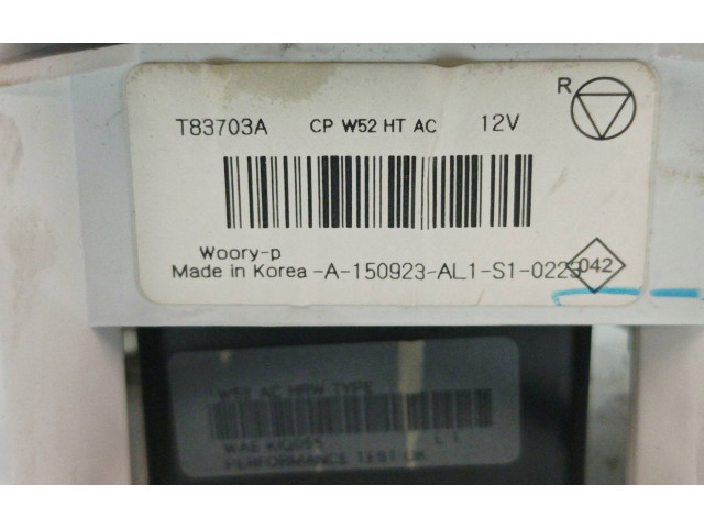 Блок управления климат-контролем T83703A Dacia Logan II