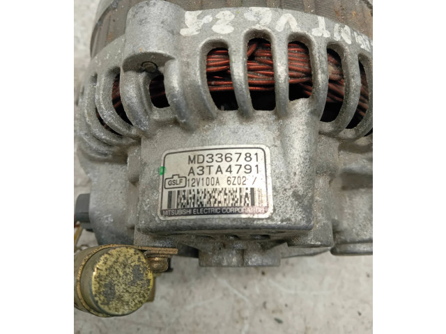 Генератор A3TA4791, MD336781   Mitsubishi Pajero      