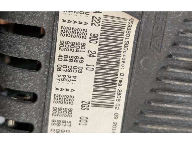 Přístrojová deska Mercedes-Benz S W222 2015 A2229002410