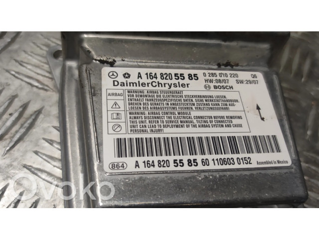 Блок подушек безопасности 1648205585   Mercedes-Benz ML W164