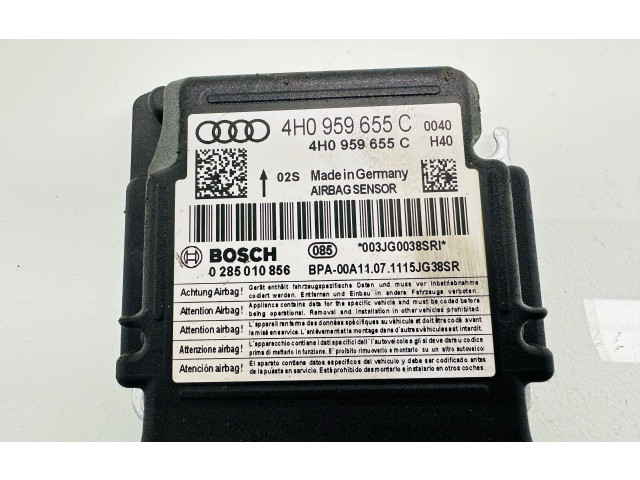 Блок подушек безопасности 4H0959655C, 0285010856 Audi A7 S7 4G