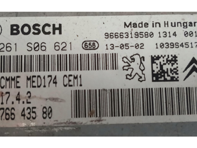 Řídící jednotka 9676643580 Peugeot RCZ 2014