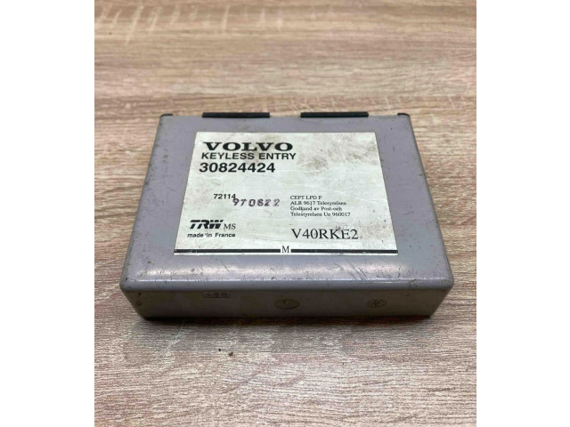 Блок управления 30824424, V40RKE2 Volvo S40, V40