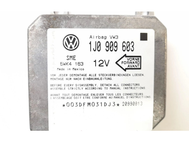 Блок подушек безопасности 1J0909603, 5WK4163 Seat Ibiza II (6k)